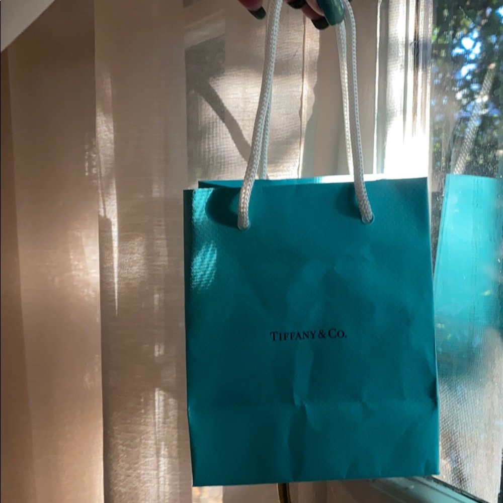 Authentic Tiffany’s Shopping bag and pouch